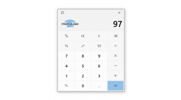 Kalkulator za izračunavanje kontrolnog broja po modulu 97